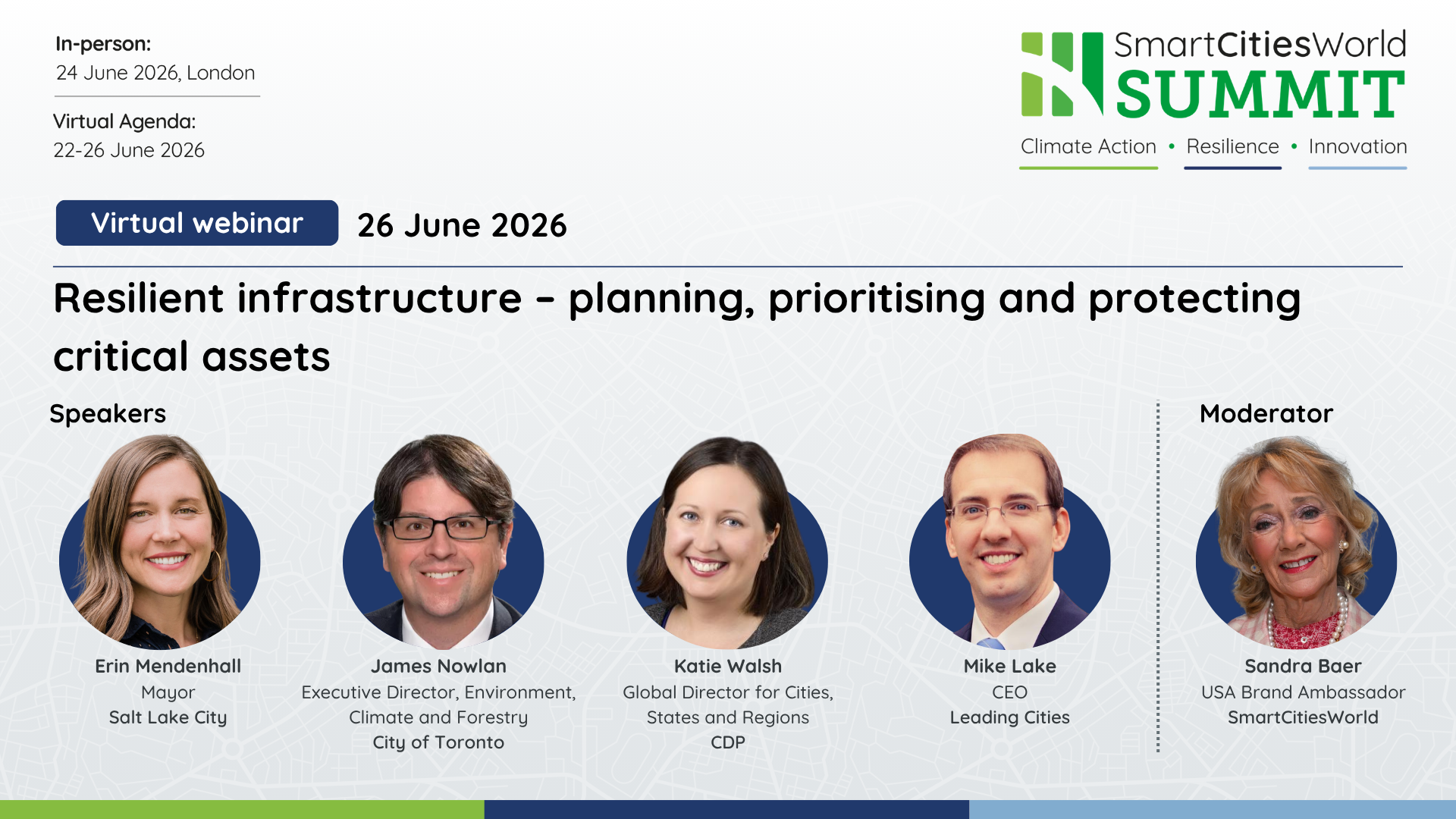 OnDemand Panel Discussion: Resilient infrastructure &ndash; planning, prioritising and protecting critical assets