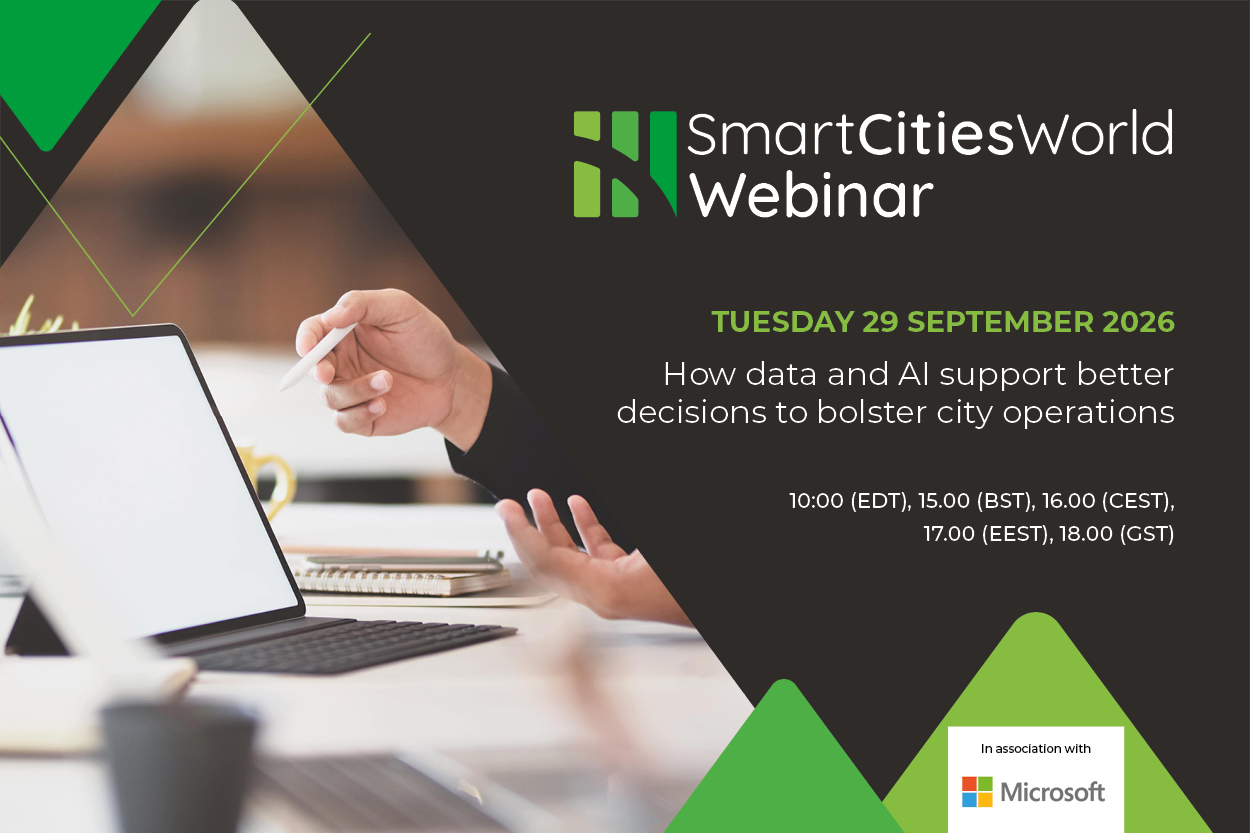 Webinar (29 Sept): How data and AI support better decisions to bolster city operations