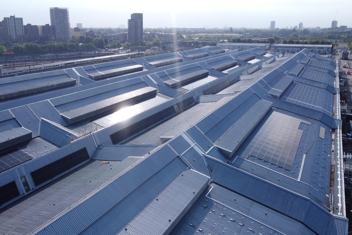 London market powers up with solar installation