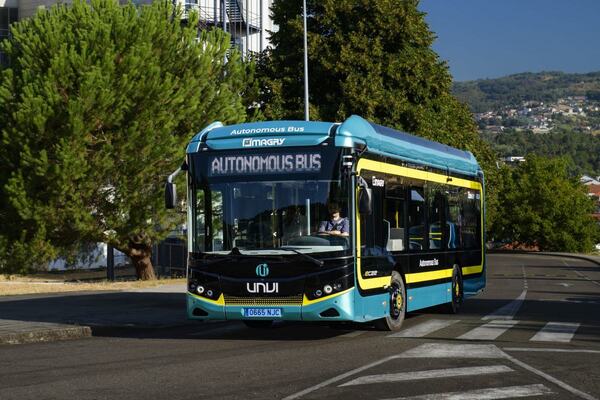 E-bus with AV driving tech demonstrated in Ourense
