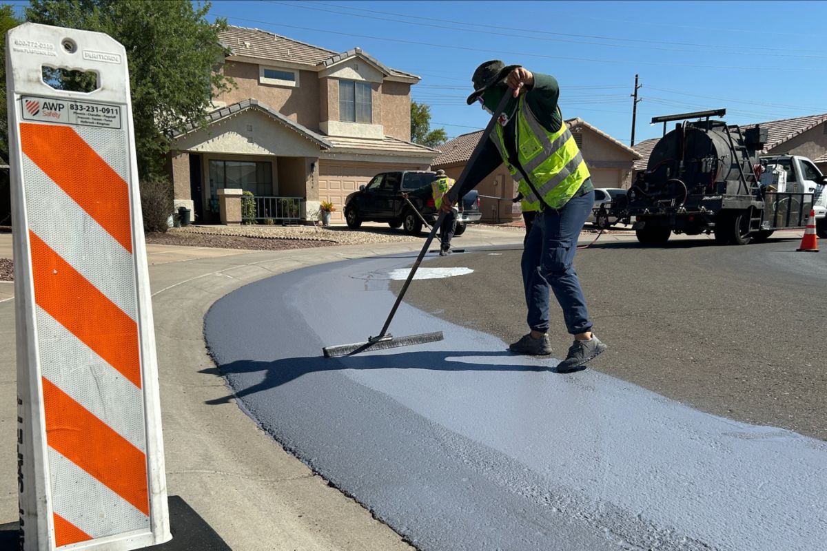 Phoenix reaches 200 miles of Cool Pavement installation